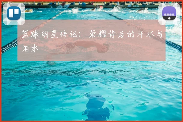 篮球明星传记：荣耀背后的汗水与泪水